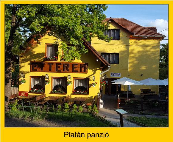 Hotel Platan Panzio Dobogókő Exterior foto