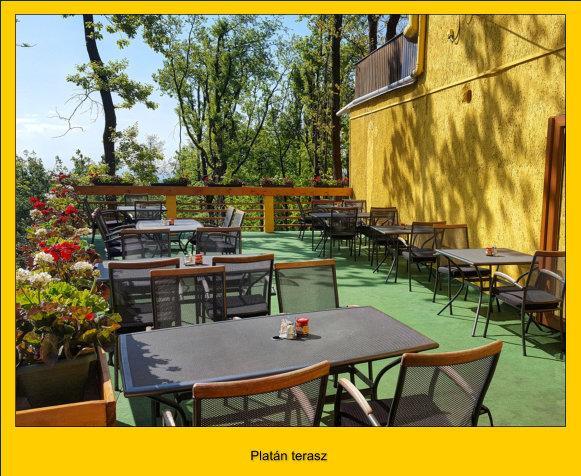 Hotel Platan Panzio Dobogókő Exterior foto